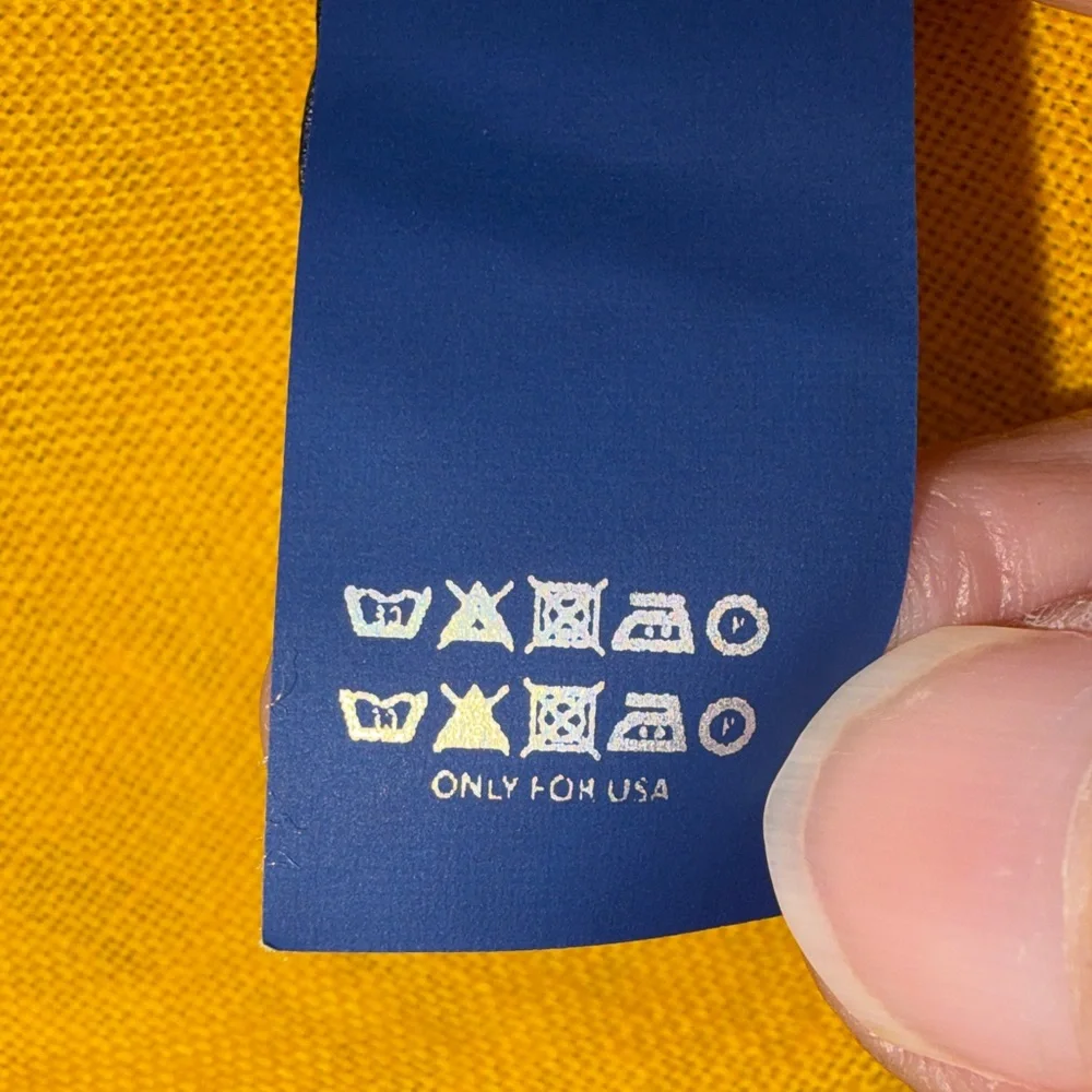 Vilebrequin Girls Linen Dress Sz 4 Yellow Short Sleeve Pockets Luxury Resort